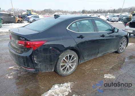 2016 Acura Tlx V6 Tech z USA, uszkodzony, nr VIN 19UUB2F57GA007138